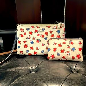 Coach Crossbody with matching wristlet